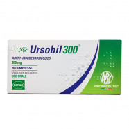 Купить Урсобил (Урсолизин, Урсодезоксихолевая кислота) 300 капсулы №20 в Новороссийске